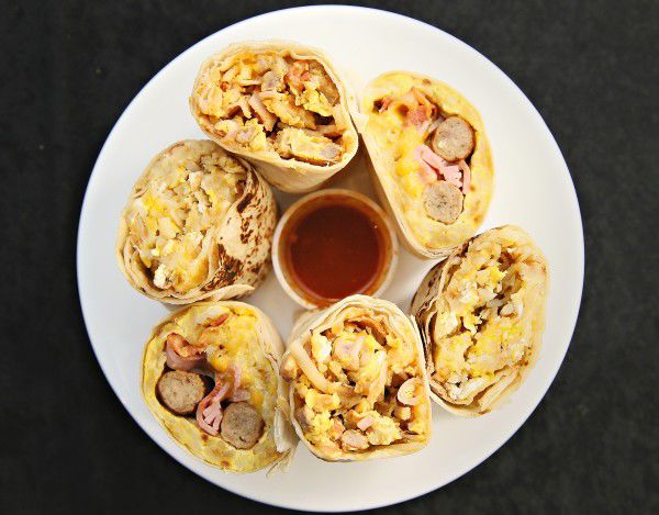 Breakfast burritos